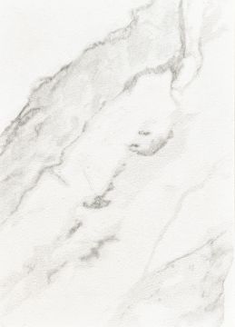 Bianco Rumeno 73" double sink  top