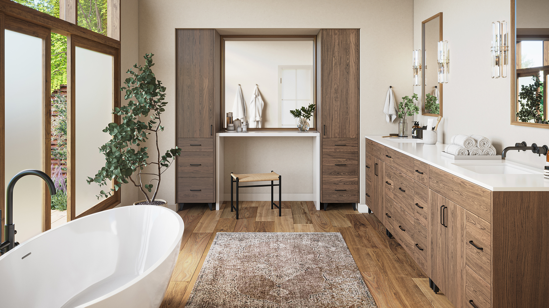 Natural Carini walnut